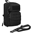 HUNTVP Molle Pouch Tactical Small Waist Bag, Outdoor Waist Bag EDC Pouch with Strap for Sports, Hiking, Camping, Traveling, Outdoors Activities