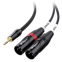 HUALEU USB C to Dual XLR Male Audio Cable,USB C to 2 XLR Male ...
