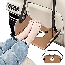 XPEX Poggiapiedi Da Viaggio per Aereo - Regolabile, Accessorio per Ufficio, Dormitorio - Comfort e Relax, Riduce Gonfiore