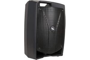 Proel V8PLUS - Cassa Monitor Diffusore audio bi-amplificato a 2 vie, cono da 8" e potenza di picco di 400W, Nero