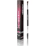 Duo Eyebrow Brush by Keshima Premium Quality Angled Eye Brow Brush and Spoolie Brush 100% Satisfaction Guaranteed by KESHIMA