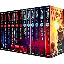 Warriorsシリーズ 18冊セット洋書 Warrior Cats Volume 1 to 12 Books Collection Set (The Complete