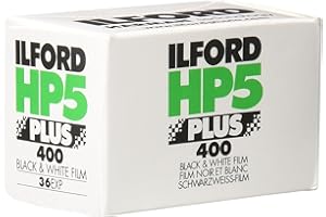Ilford HP5 Plus Printed Film Black and White, 35 mm, ISO 400, 36 Poses 2 Pack