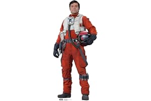 STAR CUTOUTS Cartonato ufficiale Star Wars Poe Dameron Oscar Issac (SW: TFA) a grandezza naturale