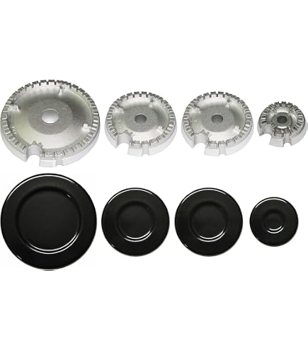 KIT BRUCIATORI E PIATTELLI PER PIANO COTTURA 5 FUOCHI SMEG 870650452