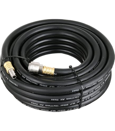 Tuyau Air Comprimé PLASTFLEX TX 13mm 15m Avec Raccords - Flexible Transparent Pour Compresseur