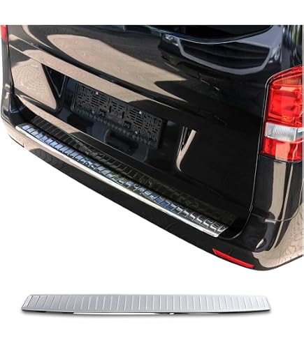 Protection Pare-Chocs Arrière Chromemaster - Compatible BMW X6 E71 2007-2014 - Acier Inox Poli