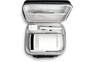 XINGFUDAO Tragetasche für Projektoren, kompatibel mit Samsung Freestyle, harte EVA-Aufbewahrungstasche, passt perfekt zu dem Freestyle-Projektor und dem Freestyle-Projektor der 2. Generation, Schwarz