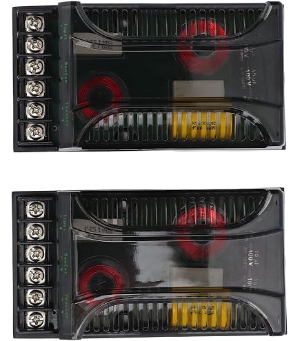Crossover 2 Voies HiFi 250W – Diviseur Fréquence Réglable 2750/2800 Hz, Qualité Audiophile
