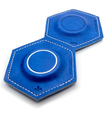 Coppia Magnetica Skuers® In Ferrite E Pelle - Per Biomagnetismo, Forza 4kg - Foto 6