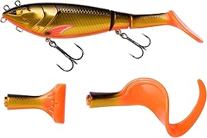Berkley Zilla Tailswinger Pike Lure – the First Jointed Tailbait on the Market With Amazing Swimming Action and Huge Versatility – Perfect for Pike Fishing in any Situation