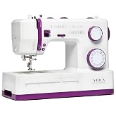 VIOLA Ready-to-Porter Sewing Machine (Exclusive Edition) &ndash; 34 Sewing Stitches, Electric, Portable, Complete and Easy for Begi