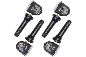 YUANCHINB F2GZ-1A189-A TPMS Sensor Ford Tire Pressure Sensor 315MHz Set of 4 for Ford F150 Edge Explorer Mus Tang Lincoln MKT Replaces F2GZ-1A189-A F2GT1A180AB