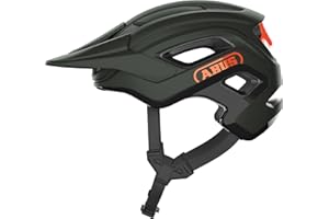 Abus Casco da MTB CliffHanger - casco da bici per percorsi impegnativi - con ampie aperture di ventilazione e fibbie TriVider - per uomo e donna