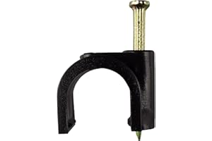 COSTWISE GROUP Hozelock Compatible Hold Tight Wall Clips, 13mm, Standard Irrigation Pipe (Pack of 25) Brick or Wood