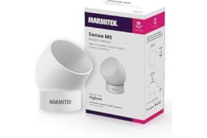 Detector de Movimiento Zigbee - Marmitek Sense ME - Compatible con Home Assistant - MQTT - Motion Sensor - Zigbee 3.0 - Detecta Movimiento para operar Luces o Dispositivos - Tuya