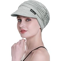 Set Di 4 Turbanti Donna Morbidi E Alla Moda - Berretti Preannodati Per Yoga, Sonno E Stile Quotidiano - Foto 5