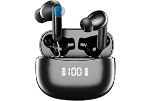 HOPFROG AI Translator Earbuds with Real-Time Translation, 150+ Languages Support, Noise-Cancelling Mic, Bluetooth 5.3, 24H Playtime for Travel & Business Meetings (In-Ear Design)