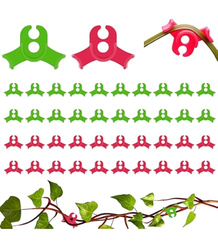 100 Stück Pflanzenclips LST - Low Stress Training Für Cannabis & Tomaten