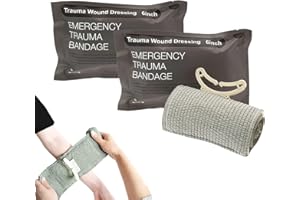 Bandage Hémostatique,Bandage d'urgence,Bandage Israélien,Pansement Hémostatique d'urgence,Bandage Israélien Sous Vide (A)