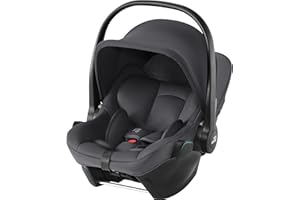 BRITAX RÖMER nosidełko BABY-SAFE CORE, fotelik samochodowy dla niemowląt od urodzenia do 83 cm (15 miesięcy), Midnight Grey