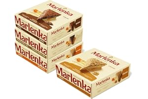 ‎MARLENKA MARLENKA® 3+1 Honigkuchen - Mix 4 x 800 g | Tschechischer Kuchen für Desserts und Geschenksets | Leckere Honigkuchen Geschenkbox | Honey Cake für besondere Anlässe