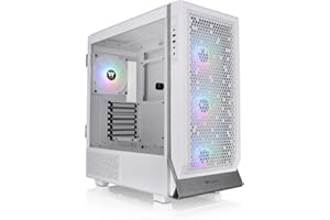 THERMALTAKE Ceres 500 TG ARGB Snow E-ATX Mid Tower Chassis | szkło hartowane