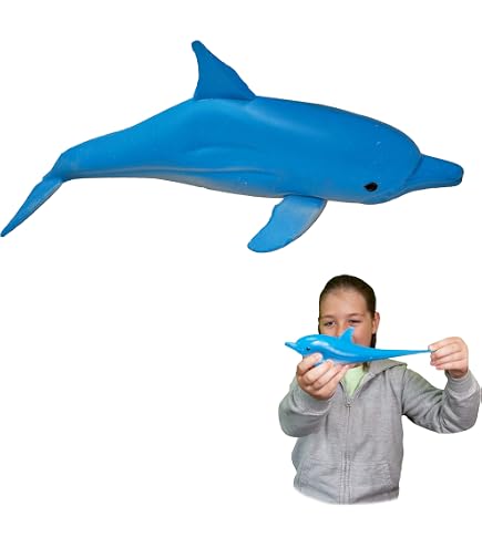 Jouet Gyroscopique Dauphin à Sables Mouvants BNREOZA - 2 Pièces, Pailletés, Anti-stress, Pour Enfants/adultes - 5