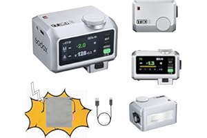 GODOX iT30Pro F Mini TTL Camera Flash Speedlite 2.4 GHz HSS 1/8000s GN15 with Touchscreen 1.5s Recycle Time 560 Flashes Built-in Diffuser for Fuji Cameras Silver