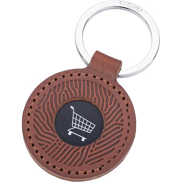 Porte-clés Mini-outil 9 Fonctions PARCEL CUT & CART - Acier Inoxydable 440, Aluminium Anodisé Rouge/noir - Débloqueur Caddie, Couteau Paquets, Décapsuleur - 7