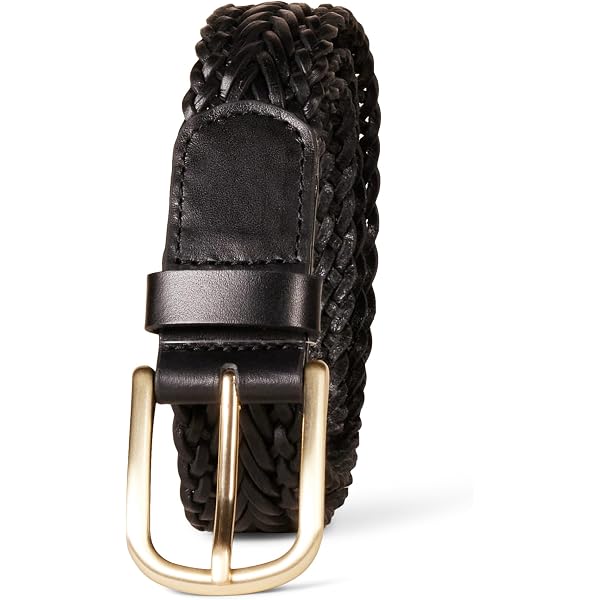 High Waist Fold Disc Linked Boho Antique Brass Circle Metal Studded Cowhide WOWOGO Western Boho Chunky Cowgirl Disc Belt for Women  main image 3