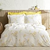 Karaca Home Loretta Yellow 100% Cotton Double Duvet Cover Set (PP)