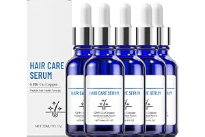 Ghk-Cu kopparpeptid serum för hår, Ghk-Cu kopparpeptid hårserum för torrt, skadat hår, stärker och förtjockar håret, stödjer