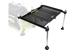 Fox Matrix XL Extendable Side Tray - Ablage für Sitzkiepe, Ablagetisch für Sitzplattform zum Stippangeln & Feedern, Köderablage