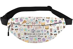 FOTAP Magic Castle Waist Pack Family Vacation Trip Chest Bags Fairytale Fans Gift for Mouse Snack Lover (Thing WB)