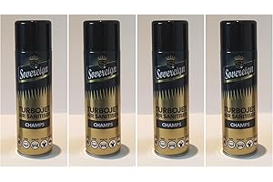 GPH GARDEN PET HOME 4 x Bundle New Scents Sovereign Car Home Office Gym Turbojet Air Sanitiser Freshener Spray (Champs-Élysées)