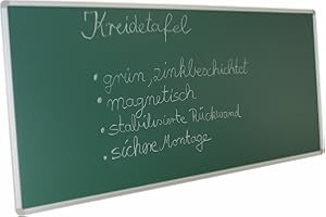 DYNAMIC-WAVE Tableau noir tableau d'école 120 cm x 90 cm tableau vert Green Board Tableau mémo magnétique tableau