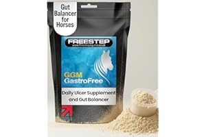 Freestep GastroFree Daily Horse Gut Balancer | Hindgut & Gastric Comfort | Ulcer Maintenance Support | Digestive Probiotic Magnesium Oxide and Carbonate Powder