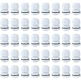 LiangSanXin 30 Cable Glands M16 IP68 White Cables 4mm-8mm | Waterproof compression connectors, includes locknut and washers,