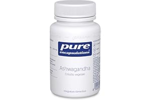 Pure Encapsulations - Ashwagandha Estratto Vegetale - Integratore Alimentare a Base di Ginseng Indiano per il Supporto delle Funzioni Cognitive e Articolari - 30 Capsule Vegetariane