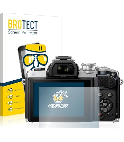 Pellicola In Vetro Ibrido Brotect AirGlass Per Leica Q (Typ 116) – 3 Pezzi, Durezza 9H, Anti-impronta, Made In Germany
