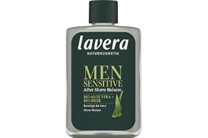 lavera Men känslig efter rakning balsam – vårdar och fräschar upp – skyddar mot brännande, rodnad och torrhet – lugnar irrite
