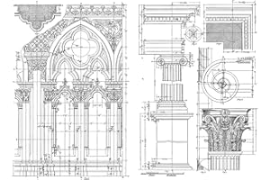 Stampers Anonymous CMS-369 Tim Holtz-Sello (17,8 x 21,6 cm), diseño de Arquitectura, Caucho, 2