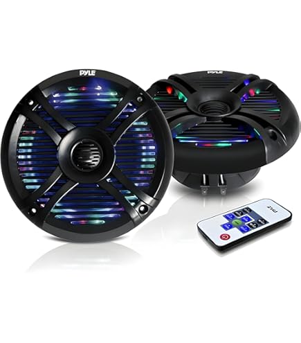 2 Altoparlanti Pyle PLMRX67 250W Impermeabili - 19.3cm, 2 Vie, Per Barche/Piscine/Esterno - Foto 5