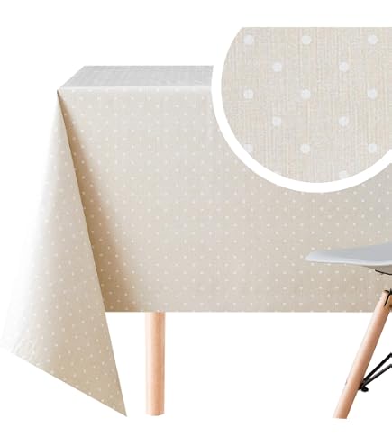 Wachstuchtischdecke Barockstil Damast – Wasserabweisend, 200x140 Cm, PVC, Pflegeleicht