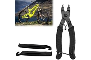 BAVOOTY Pince Attache Rapide Chaine Velo,Derive Chaine Velo,Lien de VéLo Pince,Chain Plier Chaînette Manquante 2 en 1 Opener Closer Remover Pince/Outil de Chaîne de Vélo Compatible avec Toutes les Chaînes