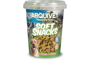 ARQUIVET Soft Snacks Coeurs mix 300 g - Snacks pour chiens en forme de cœur - chuches et récompenses canines - nourriture complémentaire