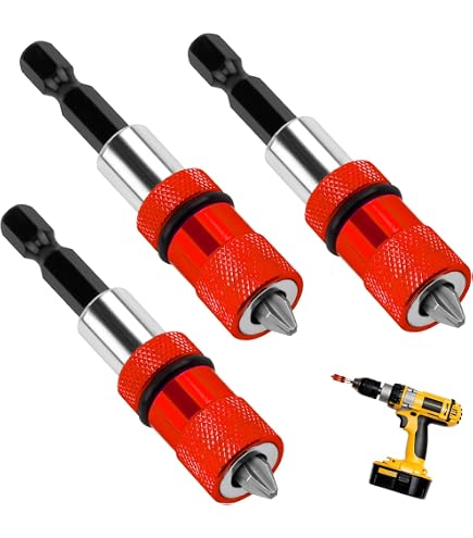 Makita A-96964 Porte-embout Magnétique Impactx 30.5 Cm・Pour Visseuse à Chocs・Clip De Maintien・Acier S2・Arbre Hexagonal Durable