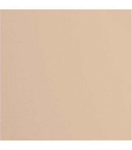 Vaessen Creative Florence Papier Cartonné Rose Sucré 216g 30,5x30,5 Cm - 20 Feuilles Texturées Lin Pour Scrapbooking