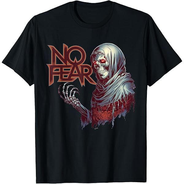 No fear skull t shirt size XS. Same skull print as... - Depop